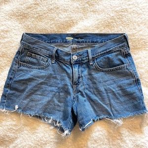 Women's Denim Shorts Low-rise 26 inches